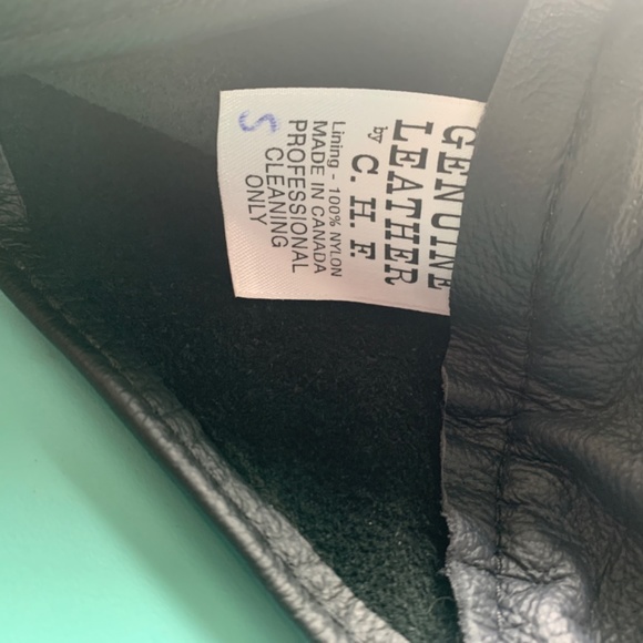 Leather bike chaps never worn - Picture 3 of 4